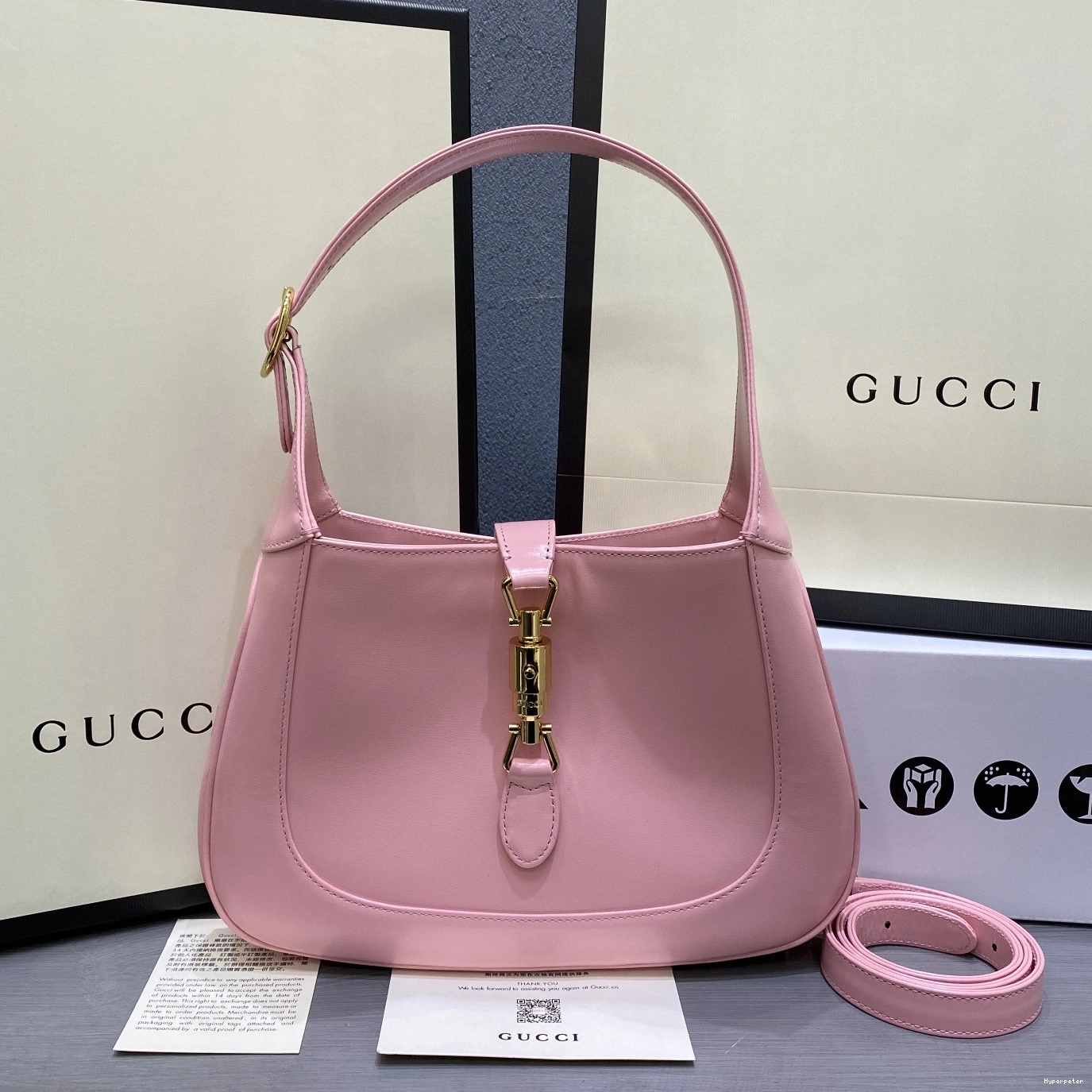 Hyper Peter 1961 bag Jackie GUCCI hobo small 0711